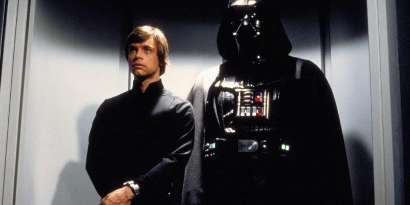 Star Wars - Luke Skywalker y Darth Vader