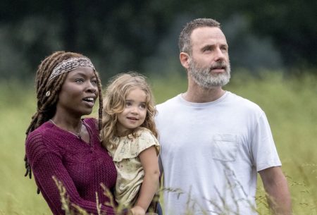 The Walking Dead - Rick, Michonne y Judith