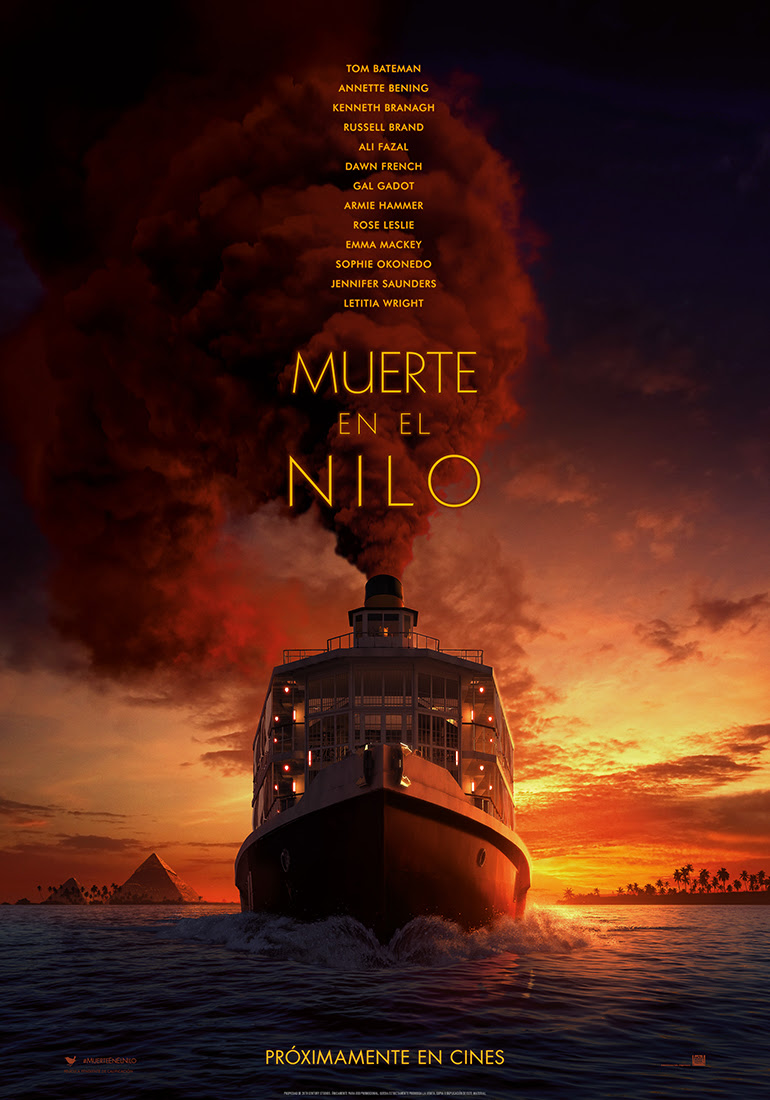 'Muerte en el Nilo' primer tráiler de la película, aún sin fecha de