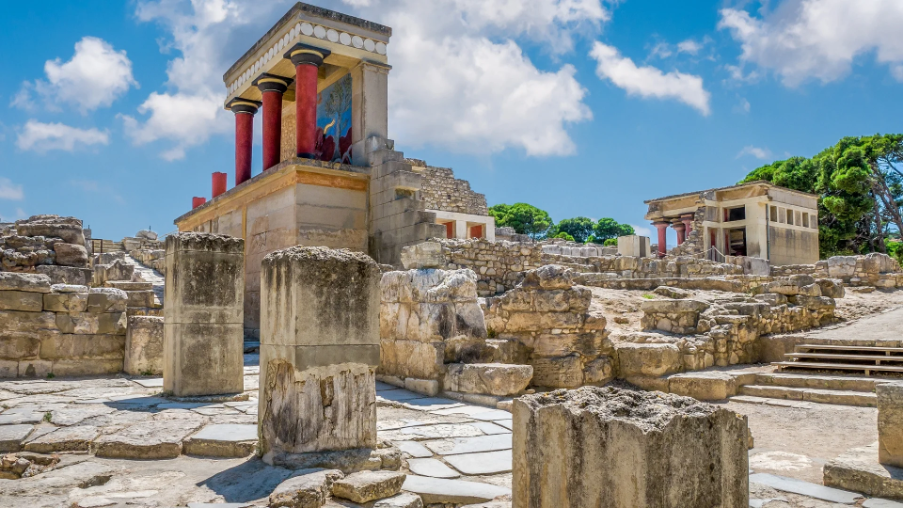Ruinas del Palacio de Cnosos